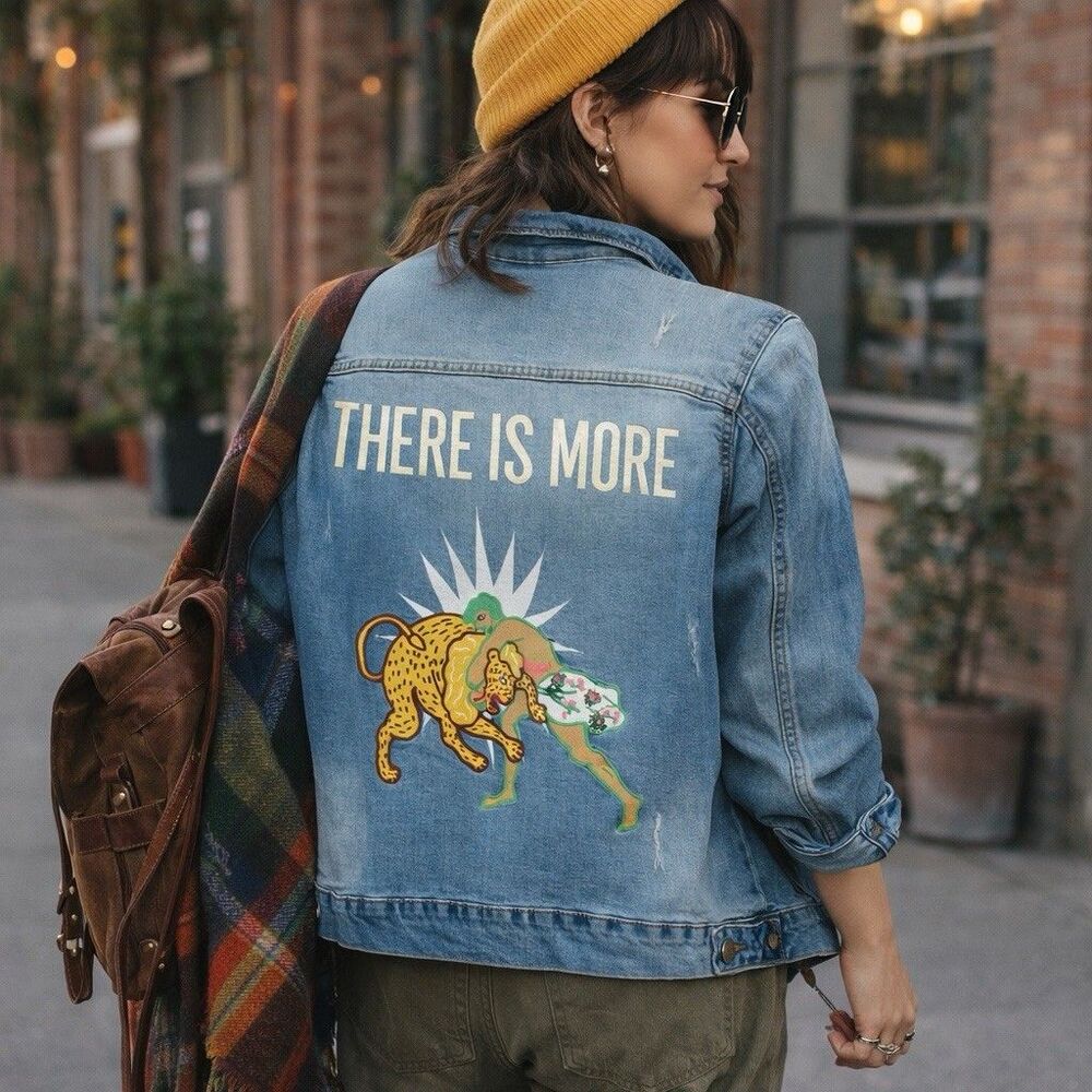 Hillsong Worship There is More Jean Jacket Size S Child of God Who You Say I Am